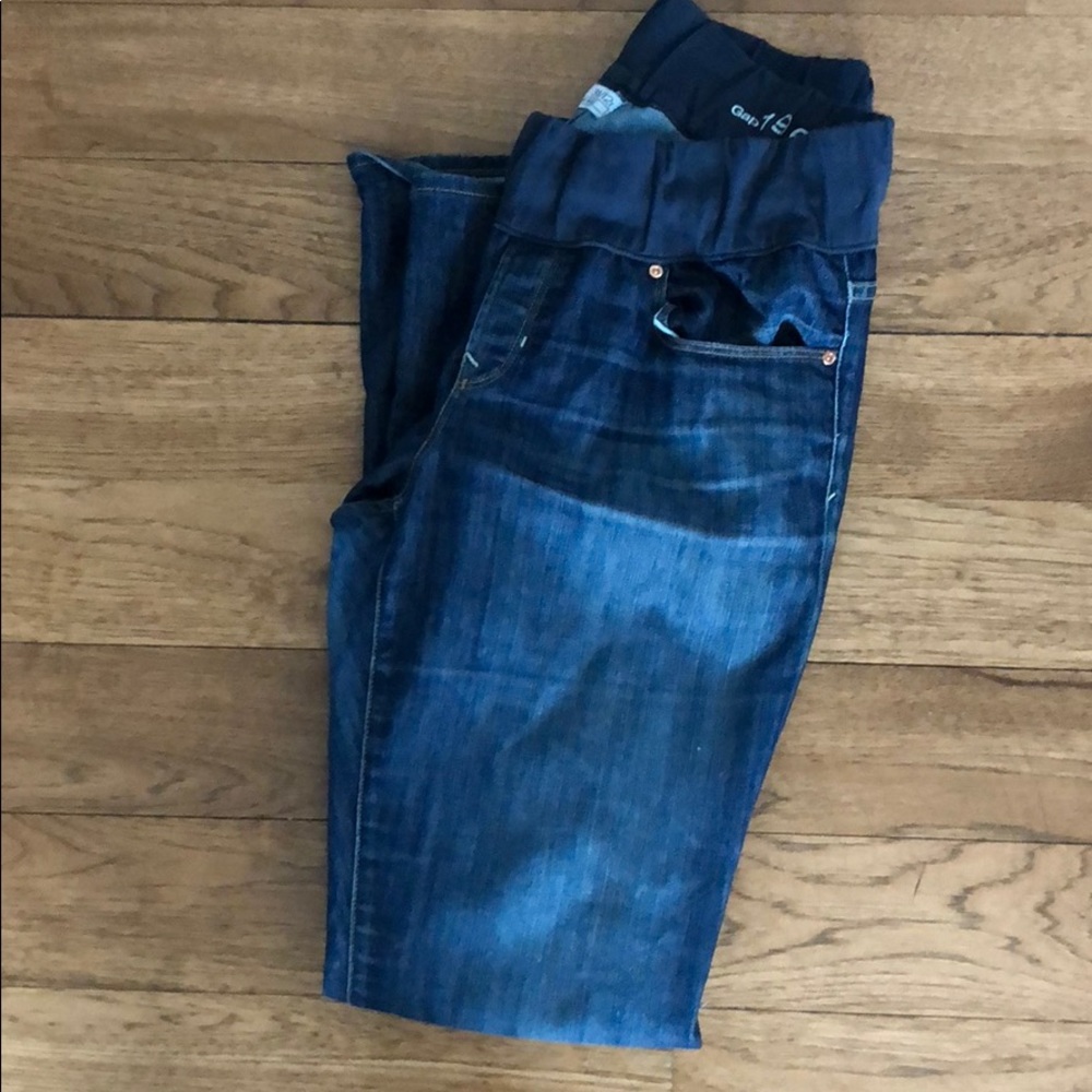 Gap maternity 31/12R sexy boot jeans